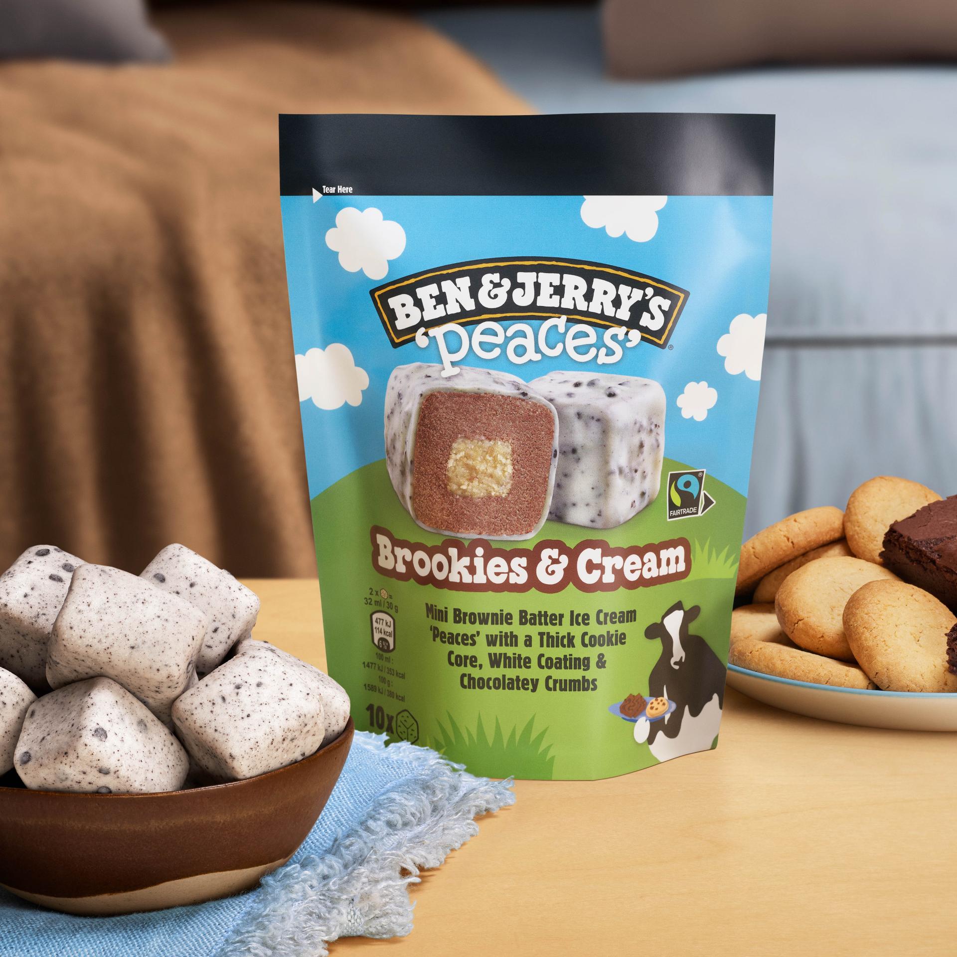 Brookies & Cream Peaces | Ben & Jerry's